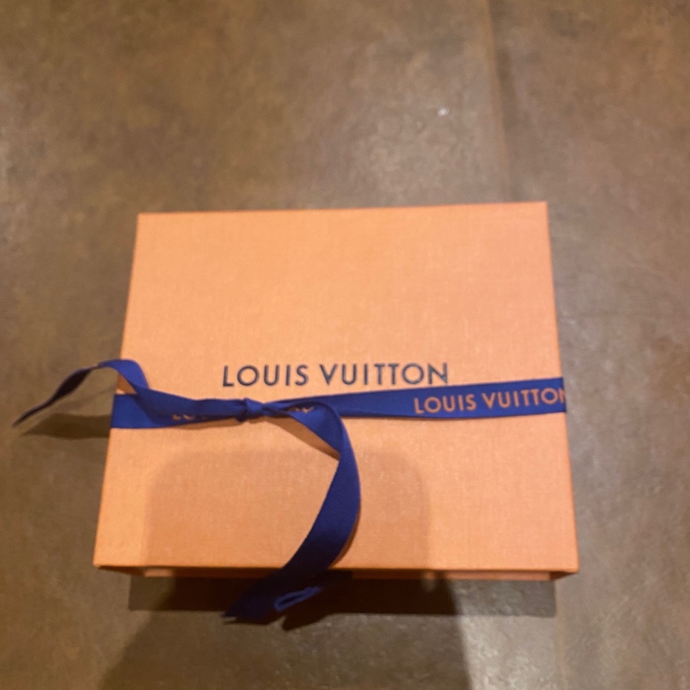 authentic Louis Vuitton small box and bag